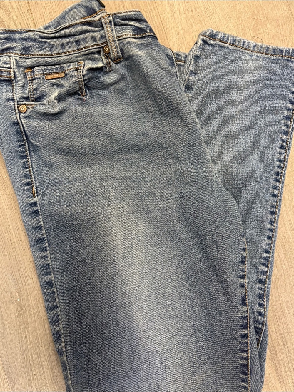 Nine West Light Blue Straight Leg Jeans